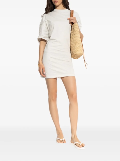 Balenciaga short-sleeve T-shirt mini dress - Neutrals - zdjęcie produktu nr 2