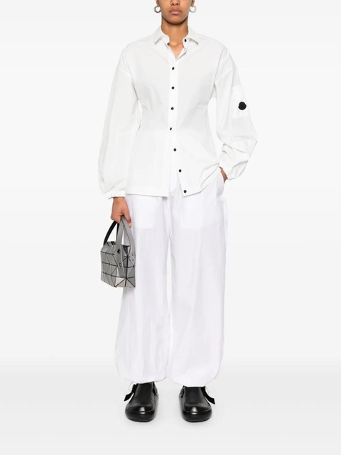 Moncler puff-sleeve shirt - White - zdjęcie produktu nr 2