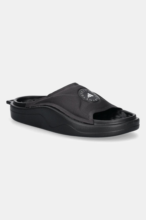 adidas by Stella McCartney klapki Slide damskie kolor czarny JS0265 - zdjęcie produktu nr 1