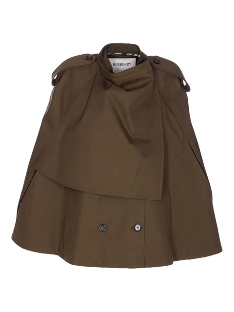 Burberry double-breasted cape - Brown - zdjęcie produktu nr 1