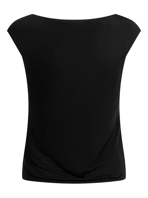 Max Mara boat-neck silk top - Black - zdjęcie produktu nr 2