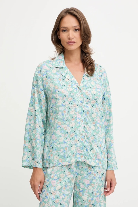 United Colors of Benetton piżama damska kolor turkusowy 4W313P00U - zdjęcie produktu nr 1
