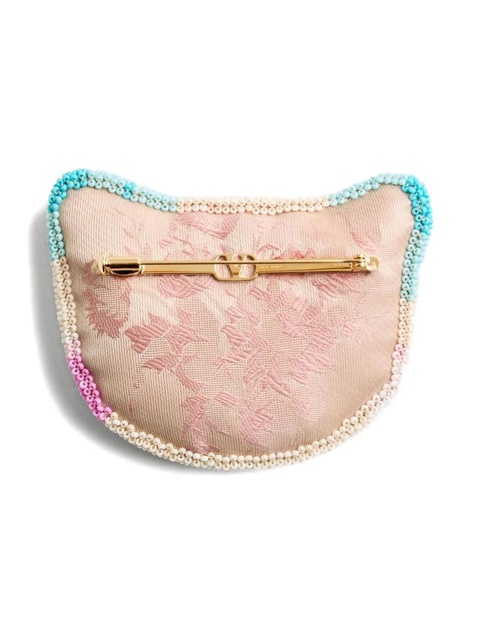 Valentino Garavani Le Chat de La Maison brooch - Pink - zdjęcie produktu nr 2