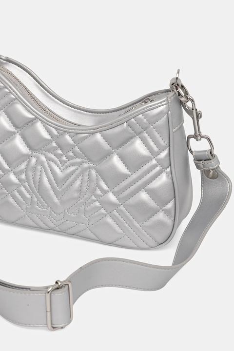 Love Moschino torebka kolor srebrny JC4152PP1 - zdjęcie produktu nr 2