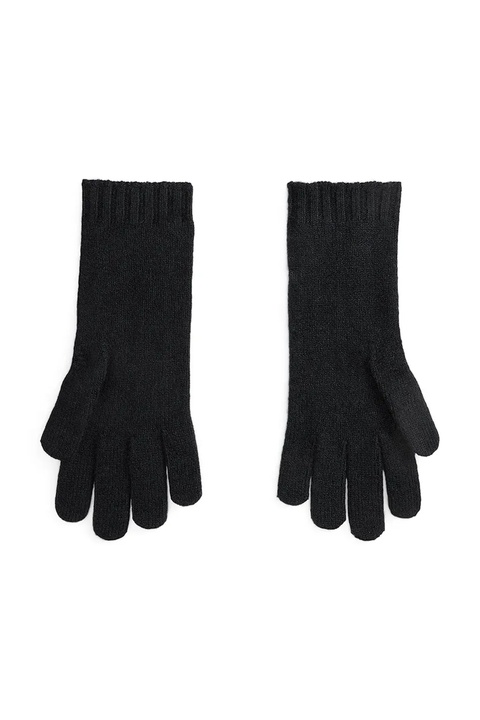 Polo Ralph Lauren rękawiczki wełniane damskie kolor czarny 455981440 - zdjęcie produktu nr 2