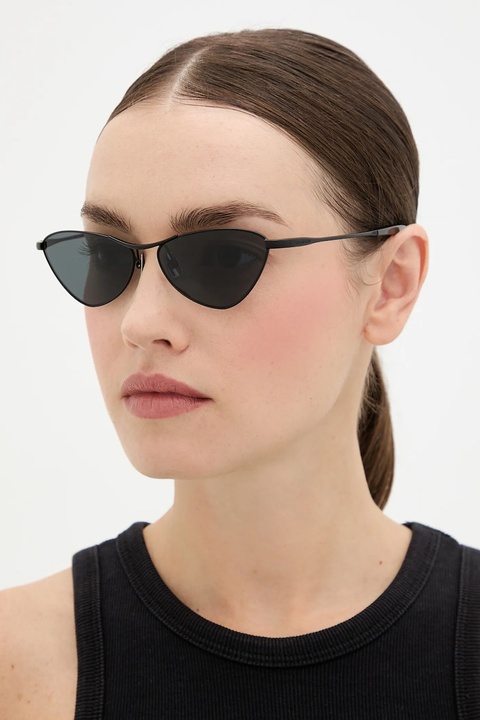 Saint Laurent okulary przeciwsłoneczne damskie kolor czarny SL 830 - zdjęcie produktu nr 1