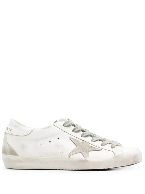 Golden Goose Super-Star low-top leather sneakers - White - zdjęcie produktu nr 1