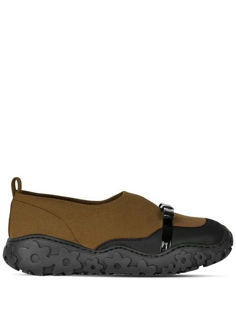 Cecilie Bahnsen Orlan bow-detail sneakers - Brown - zdjęcie produktu nr 1