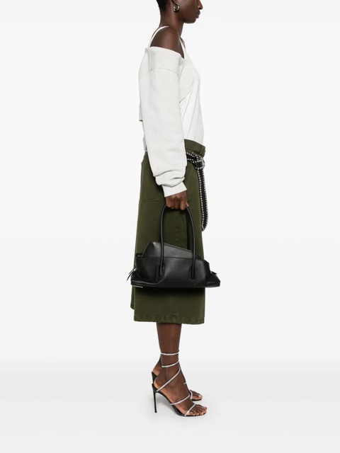 The Attico small La Passeggiata tote bag - Black - zdjęcie produktu nr 1