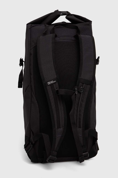 Jack Wolfskin plecak All-In Pack 30 kolor czarny duży z nadrukiem A62108 - zdjęcie produktu nr 2