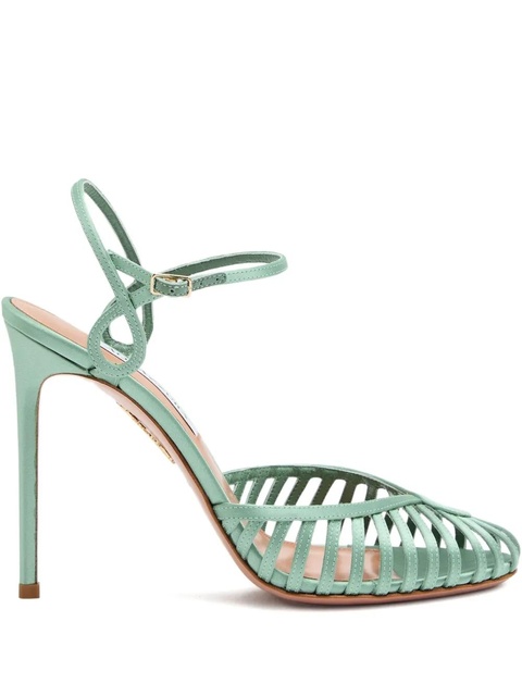 Aquazzura 105mm strappy sweet surrender pump - Blue - zdjęcie produktu nr 1