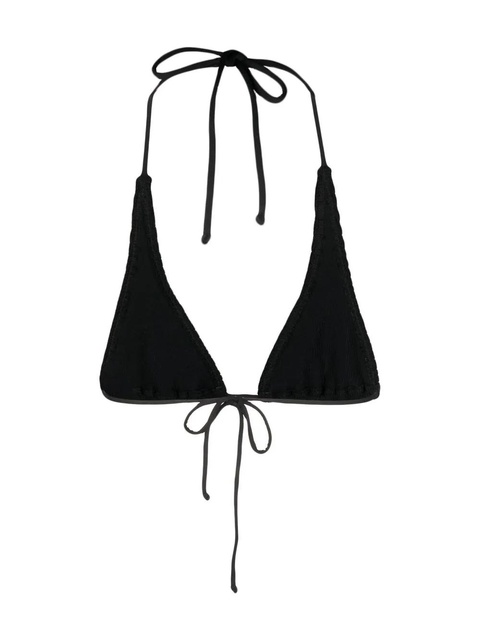 Bond-eye Sofie triangle bikini top - Black - zdjęcie produktu nr 2