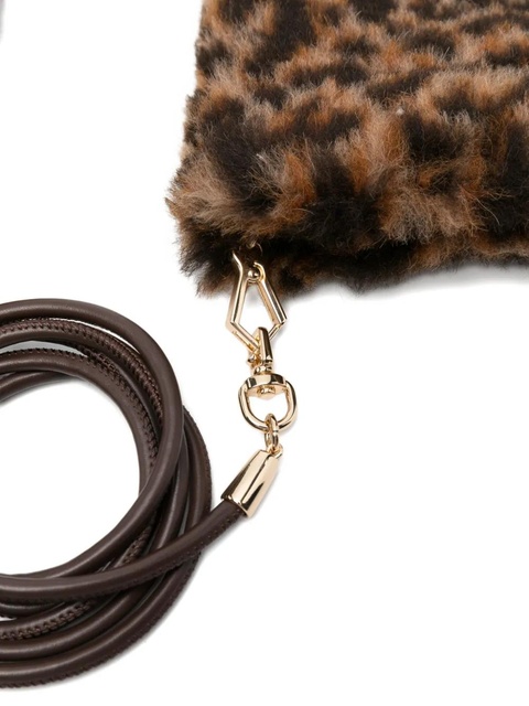 Max Mara Ombrat leopard-pattern mittens - Brown - zdjęcie produktu nr 2