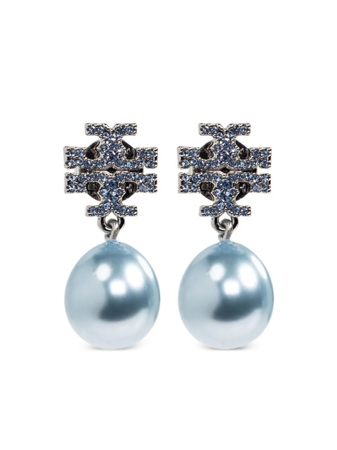 Tory Burch Moondance drop earrings - Silver - zdjęcie produktu nr 1