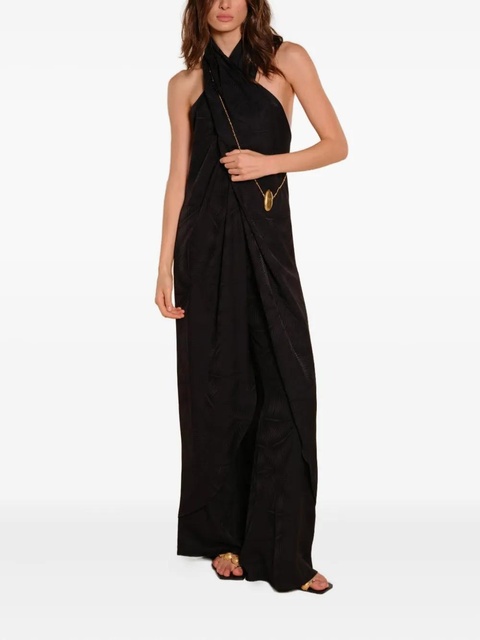 Johanna Ortiz Silent Water jacquard dress - Black - zdjęcie produktu nr 2