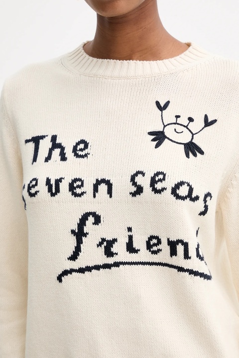 Weekend Max Mara sweter NESPOLA damski kolor beżowy lekki 2525366171600 - zdjęcie produktu nr 2