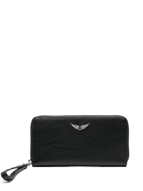 Zadig&Voltaire logo-detail leather purse - Black - zdjęcie produktu nr 1