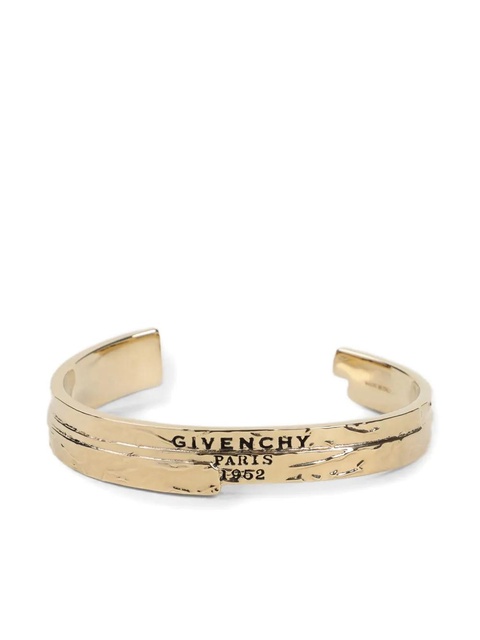 Givenchy logo cuff bracelet - Gold - zdjęcie produktu nr 1