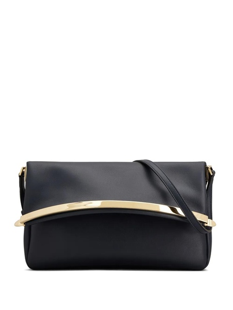 Tod's leather clutch bag - Blue - zdjęcie produktu nr 1