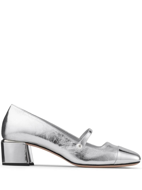 Jimmy Choo 45mm Elisa pumps - Silver - zdjęcie produktu nr 1