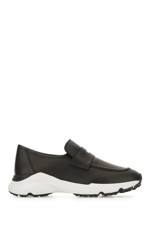 Tod's leather penny-slot sneakers - Black - zdjęcie produktu nr 1