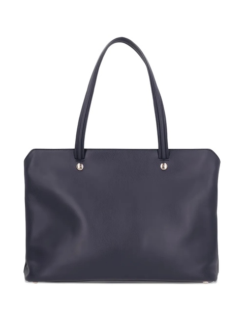 Longchamp Le Foulonné leather tote bag - Black - zdjęcie produktu nr 2