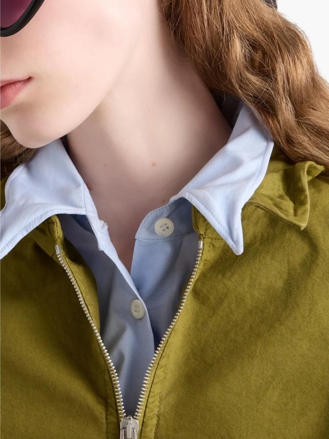 Prada poplin jacket - Green - zdjęcie produktu nr 2