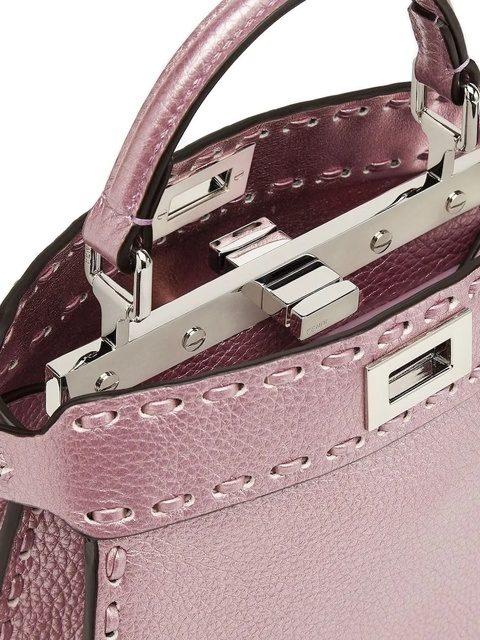 FENDI small Peekaboo ISeeU tote bag - Pink - zdjęcie produktu nr 2