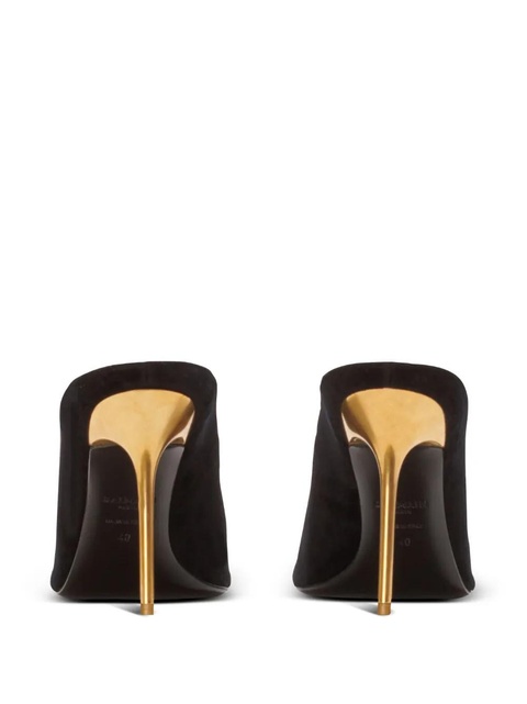 Balmain 95mm Ruby mules - Black - zdjęcie produktu nr 2