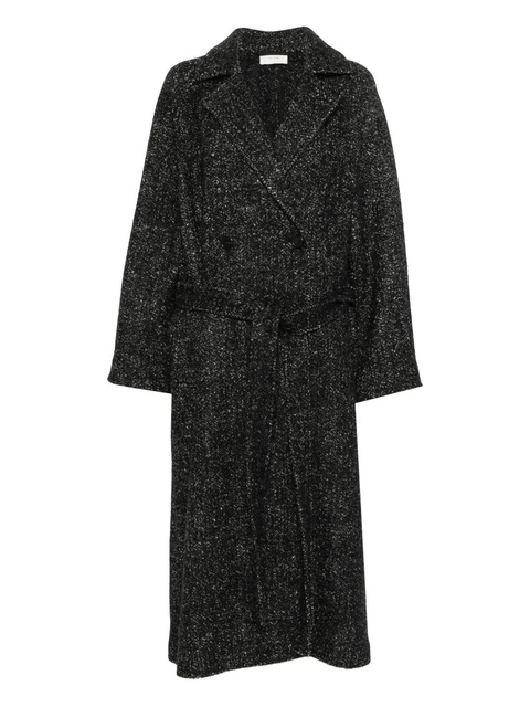 The Row Macaria double-breasted coat - Black - zdjęcie produktu nr 1