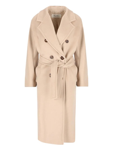 Max Mara Madame double-breasted belted coat - Neutrals - zdjęcie produktu nr 1