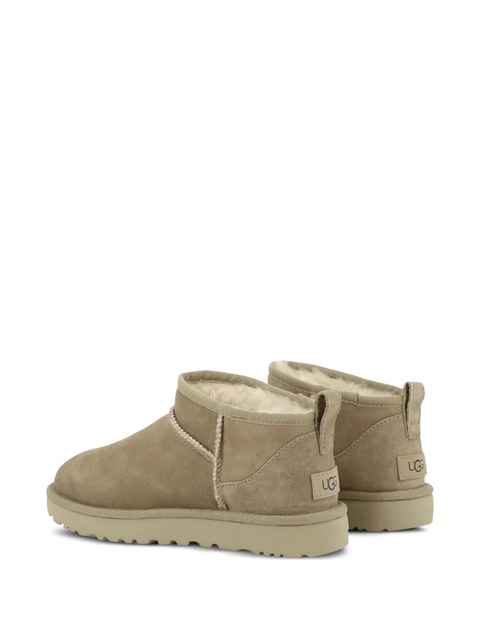 UGG Classic Ultra Mini suede boots - Neutrals - zdjęcie produktu nr 1
