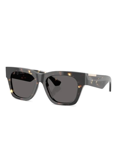 Burberry Eyewear tortoiseshell-pattern square-frame sunglasses - Yellow - zdjęcie produktu nr 1