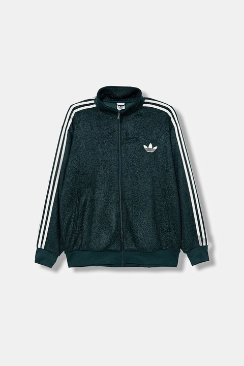 adidas Originals bluza Mohair damska kolor zielony z aplikacją KS7777 - zdjęcie produktu nr 1