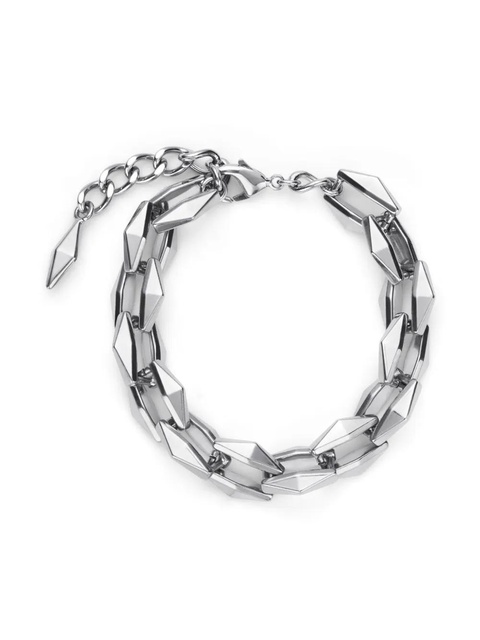 Jimmy Choo stud-design chain bracelet - Silver - zdjęcie produktu nr 1
