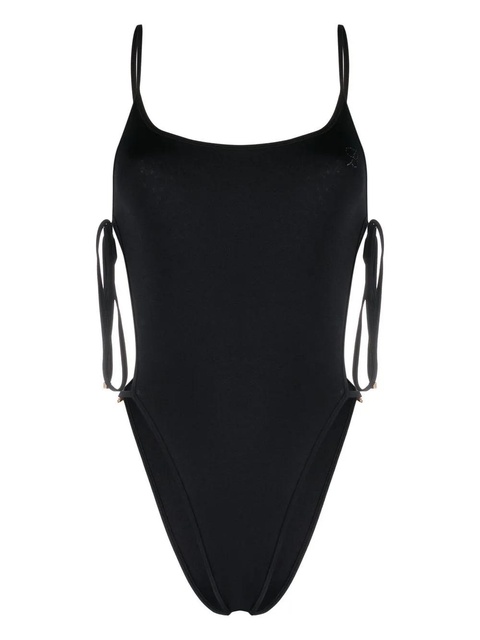 Blumarine open tie-side swimsuit - Black - zdjęcie produktu nr 1