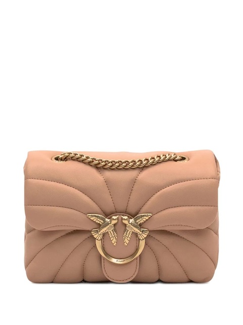 PINKO Love quilted logo-embellished shoulder bag - zdjęcie produktu nr 1