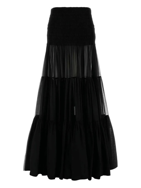 Saint Laurent crepe skirt - Black - zdjęcie produktu nr 1