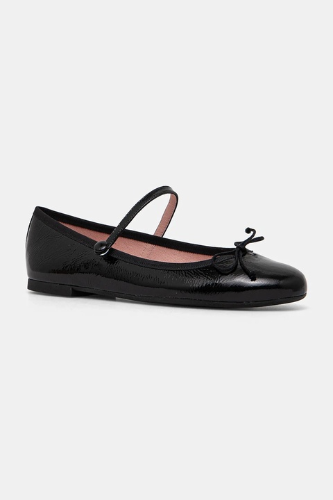 Pretty Ballerinas baleriny skórzane Nicole kolor czarny 52073_A - zdjęcie produktu nr 1