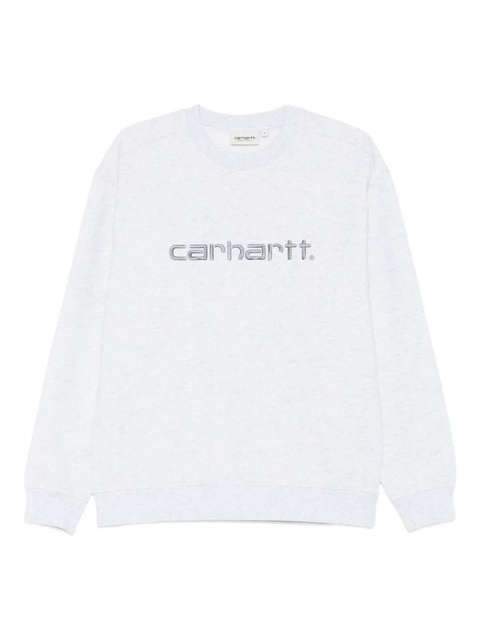 Carhartt WIP logo-embroidered sweatshirt - Grey - zdjęcie produktu nr 1
