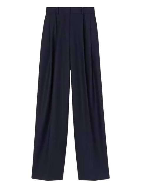 Loro Piana pleated trousers - Blue - zdjęcie produktu nr 1