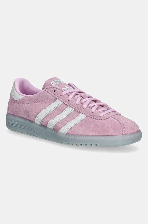 adidas Originals sneakersy zamszowe Bermuda damskie kolor różowy JI2660 - zdjęcie produktu nr 1