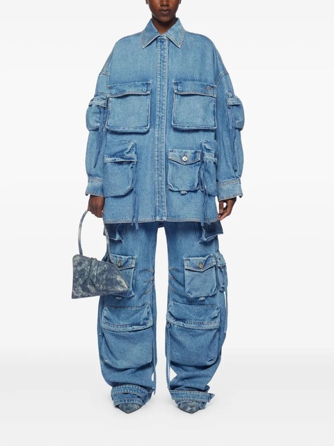 The Attico Fern jeans - Blue - zdjęcie produktu nr 1