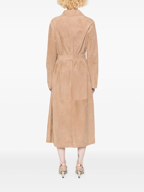 FENDI suede coat - Brown - zdjęcie produktu nr 2