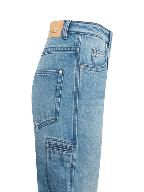 ISABEL MARANT Stely wide-leg jeans - Blue - zdjęcie produktu nr 2