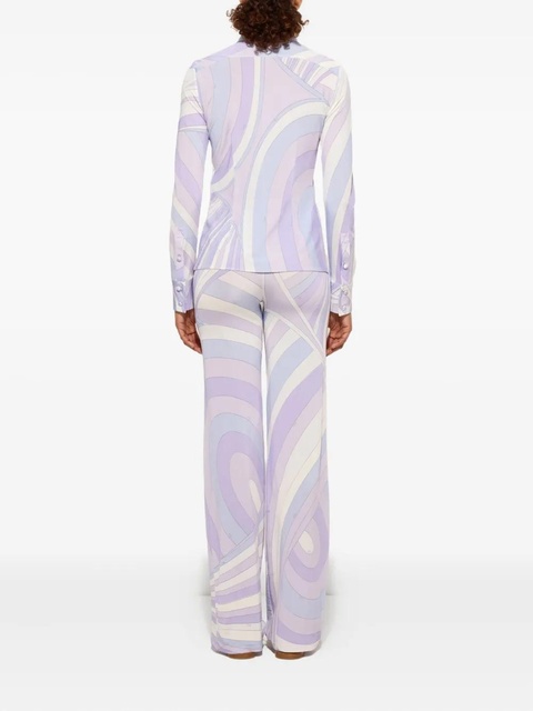 PUCCI Iride-print trousers - Purple - zdjęcie produktu nr 2