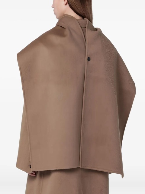 Almada Label button-detail scarf - Neutrals - zdjęcie produktu nr 2