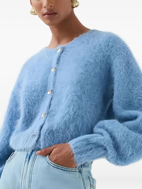 Aje Celine buttoned cardigan - Blue - zdjęcie produktu nr 2
