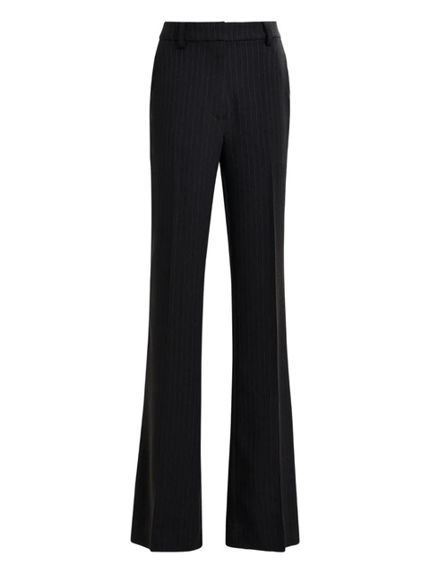 Essentiel Antwerp Invade pinstripe flared trousers - Blue - zdjęcie produktu nr 1