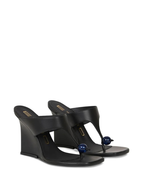 ETRO 90mm wedge sandals - Black - zdjęcie produktu nr 2